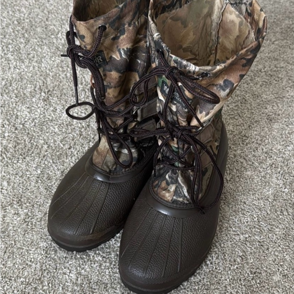 Weather Spirits Men’s Size 11 Camouflage Rain/Snow/Duck Boots - Picture 2 of 5